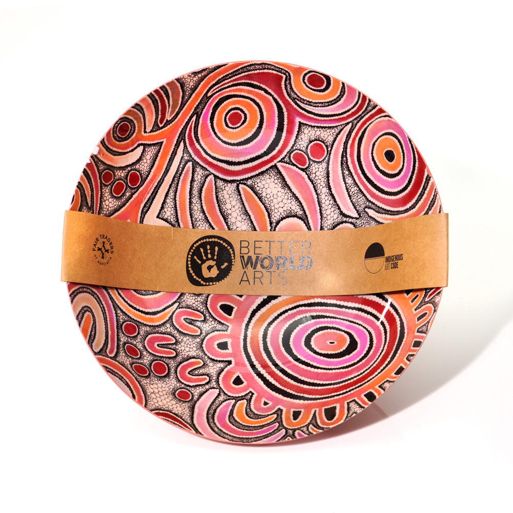 POWDER COATED BOWL LARGE - D: 20.5cm H: 10cm-BGD785