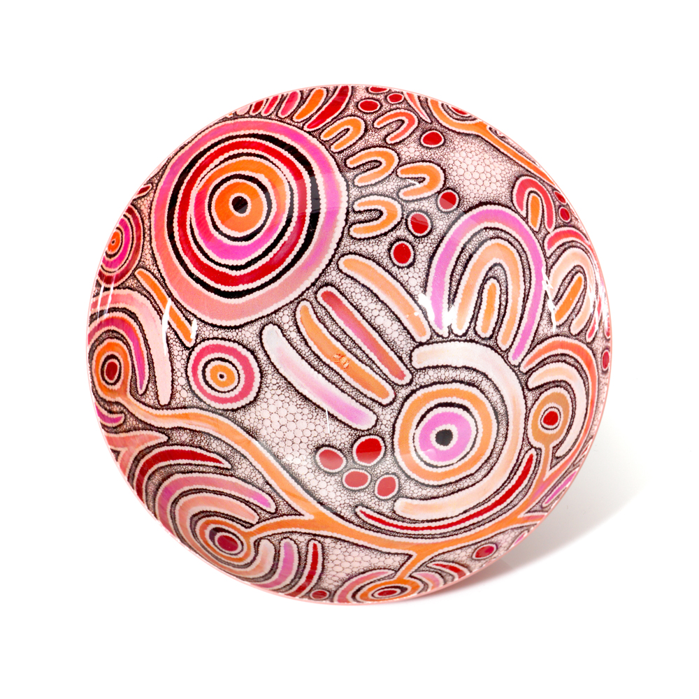 POWDER COATED BOWL MEDIUM - D: 15cm H: 7.5cm-BGD785