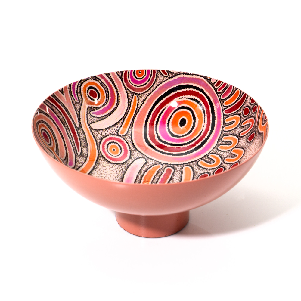 POWDER COATED BOWL MEDIUM - D: 15cm H: 7.5cm-BGD785