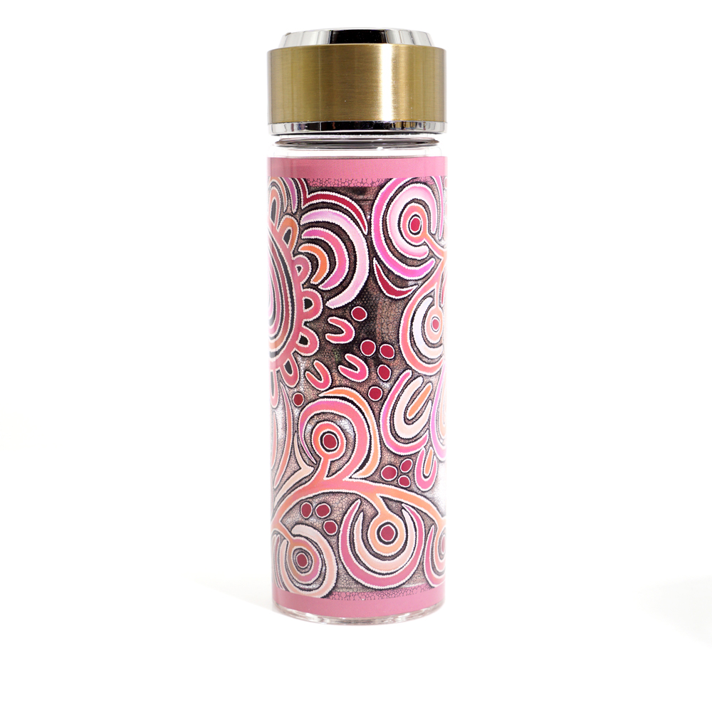 Thermo Tea Flask- 290ml - D: 6.5cm, H: 21cm -BGD785
