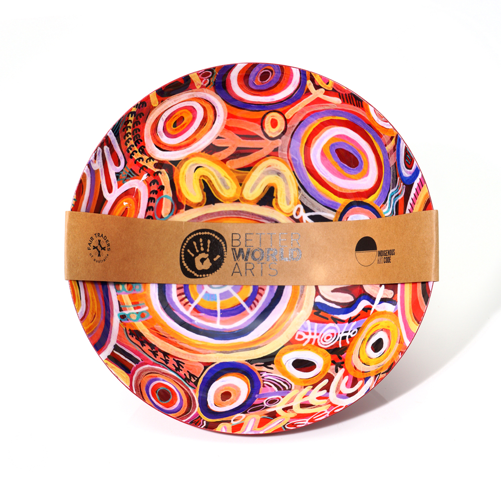 POWDER COATED BOWL LARGE - D: 20.5cm H: 10cm-CVA747