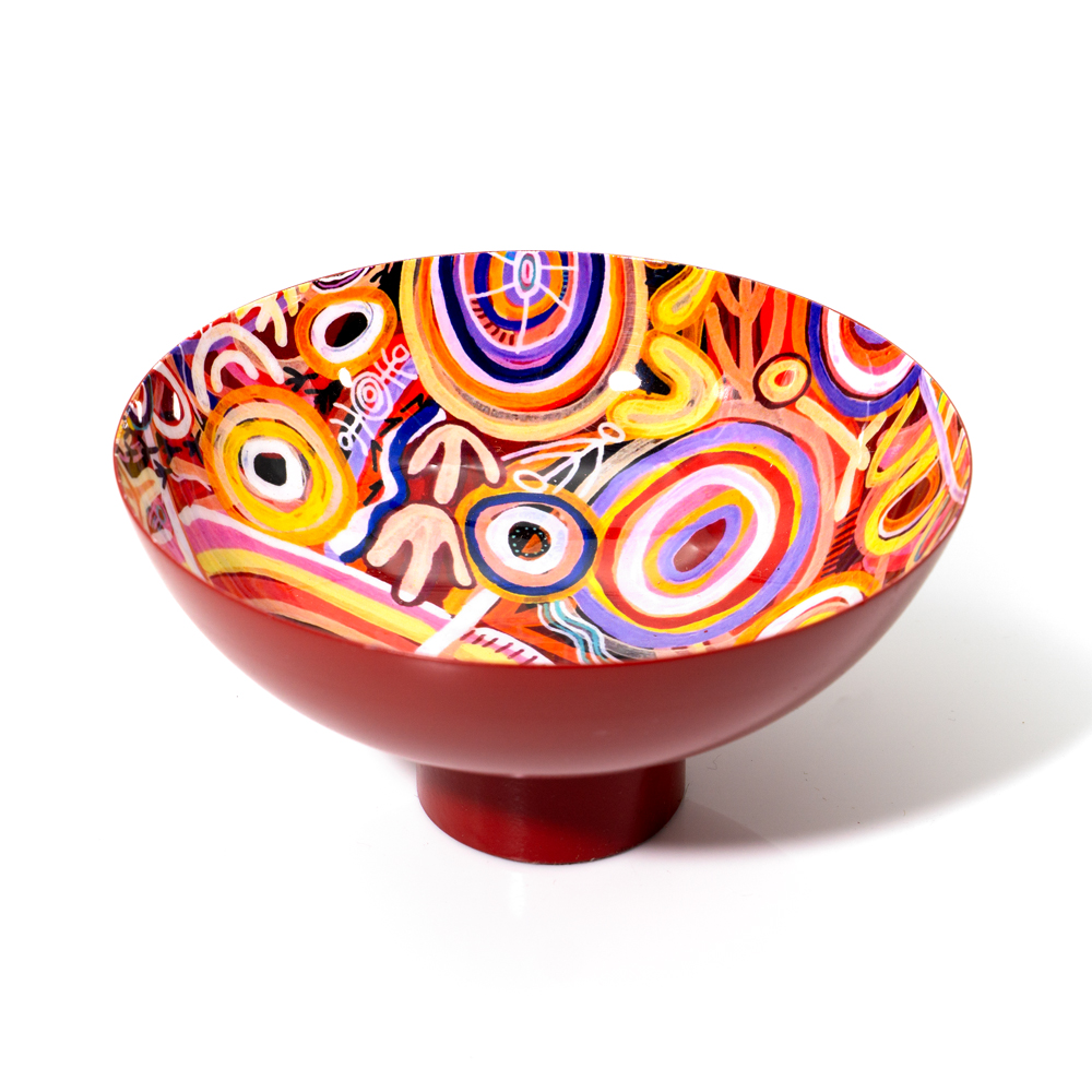 POWDER COATED BOWL MEDIUM - D: 15cm H: 7.5cm-CVA747