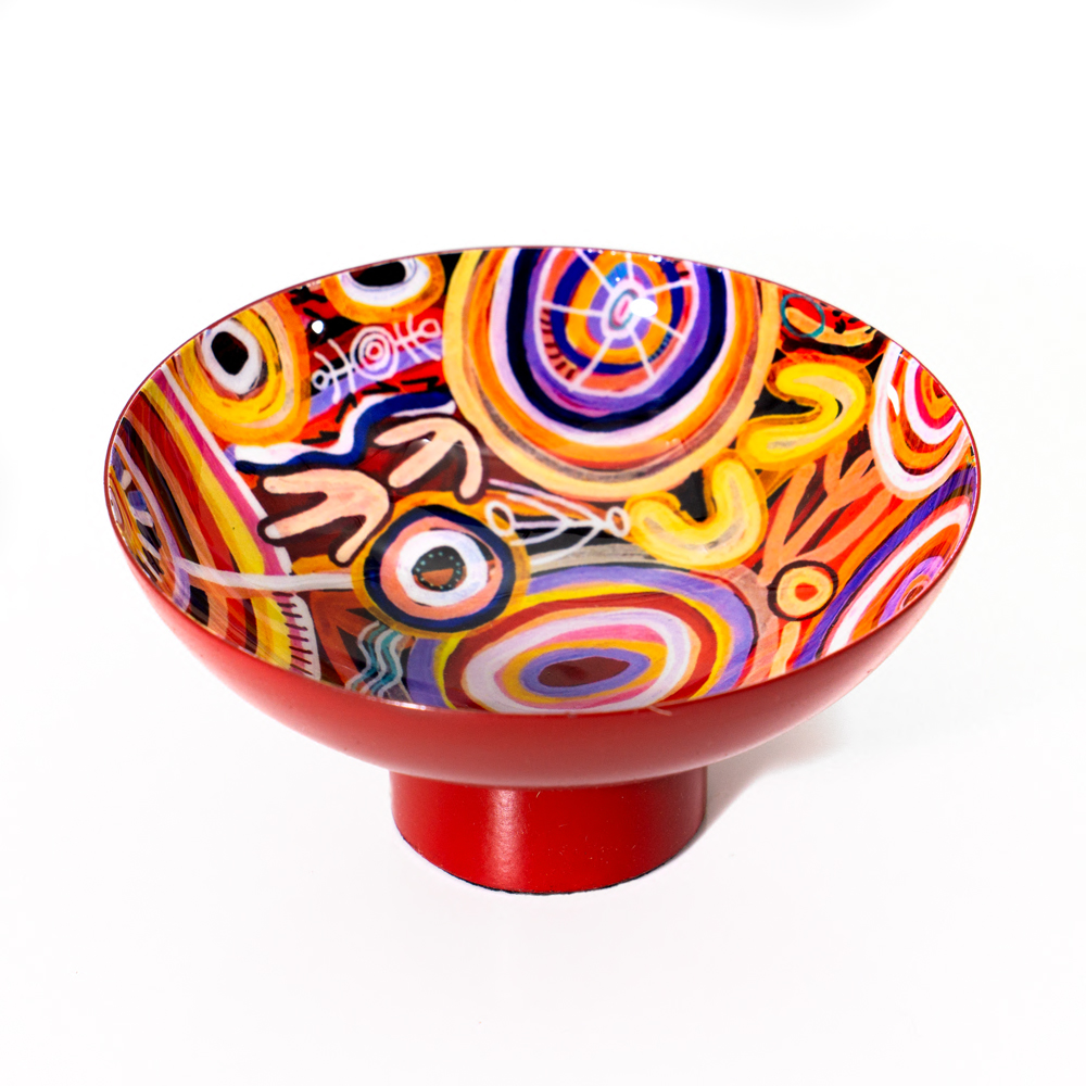 POWDER COATED BOWL SMALL - D:10cm H:5cm-CVA747