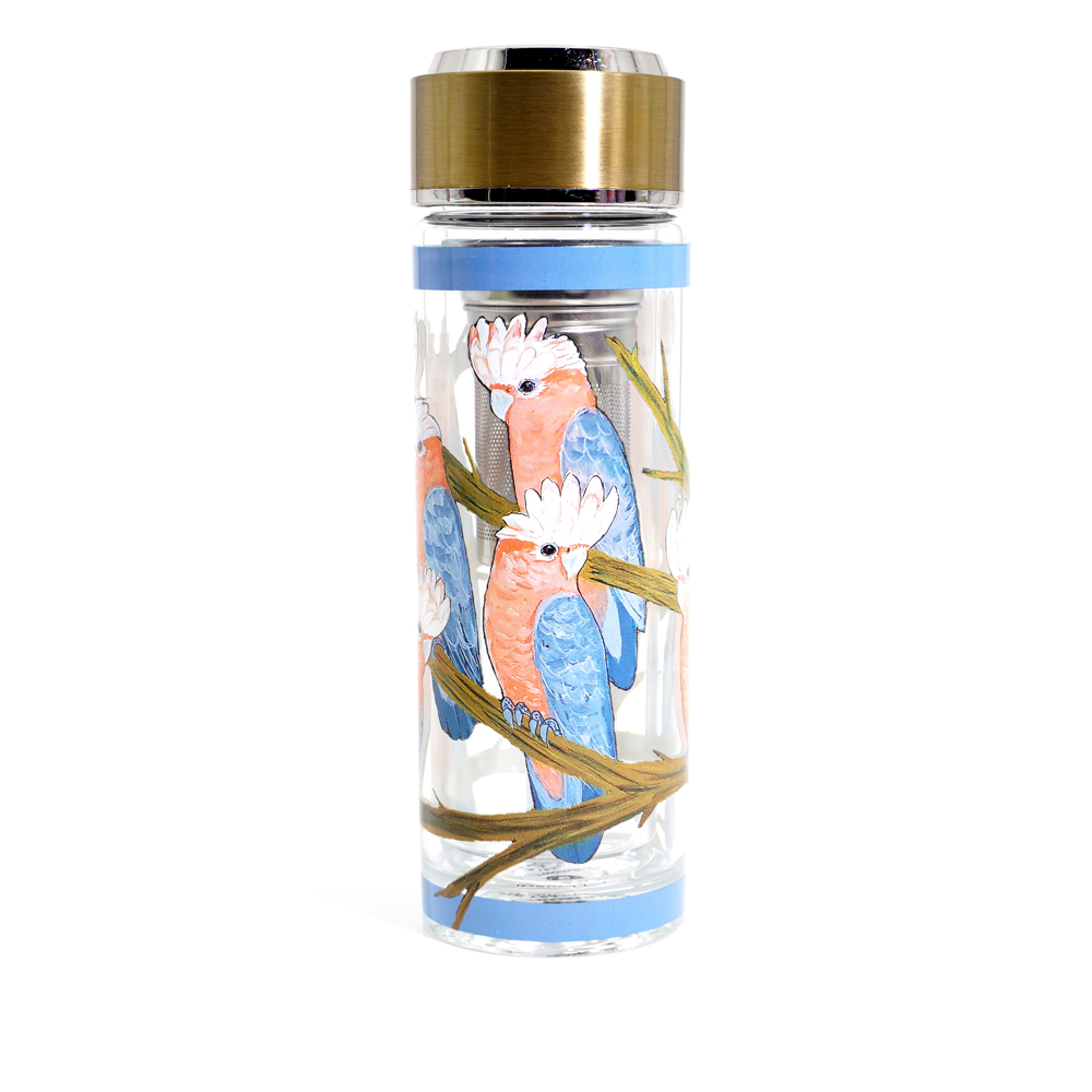 Thermo Tea Flask- 290ml - D: 6.5cm, H: 21cm -KBU983