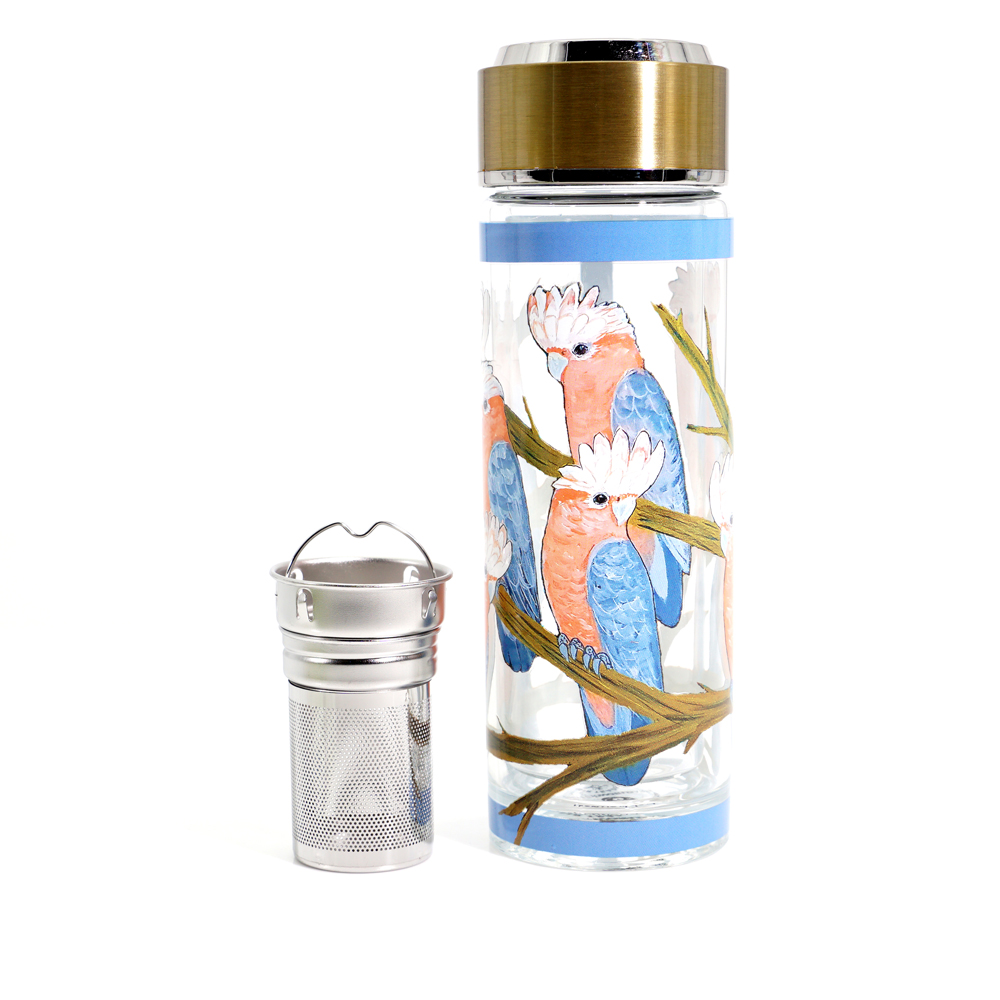 Thermo Tea Flask- 290ml - D: 6.5cm, H: 21cm -KBU983