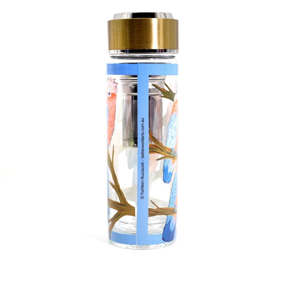 Thermo Tea Flask- 290ml - D: 6.5cm, H: 21cm -KBU983