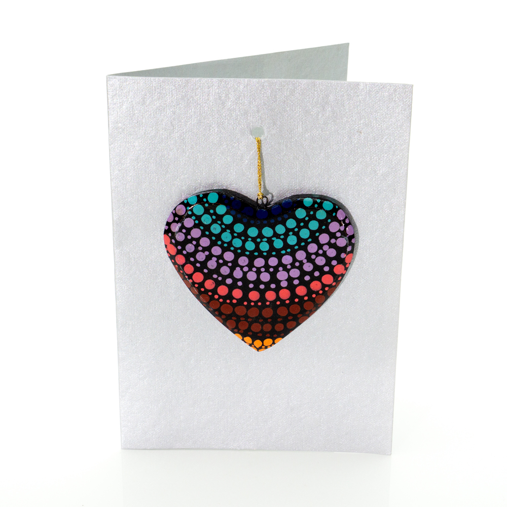 Heart Card- 17.5x12.5cm-OWI711