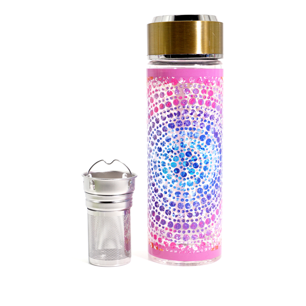 Thermo Tea Flask- 290ml - D: 6.5cm, H: 21cm -OWI711
