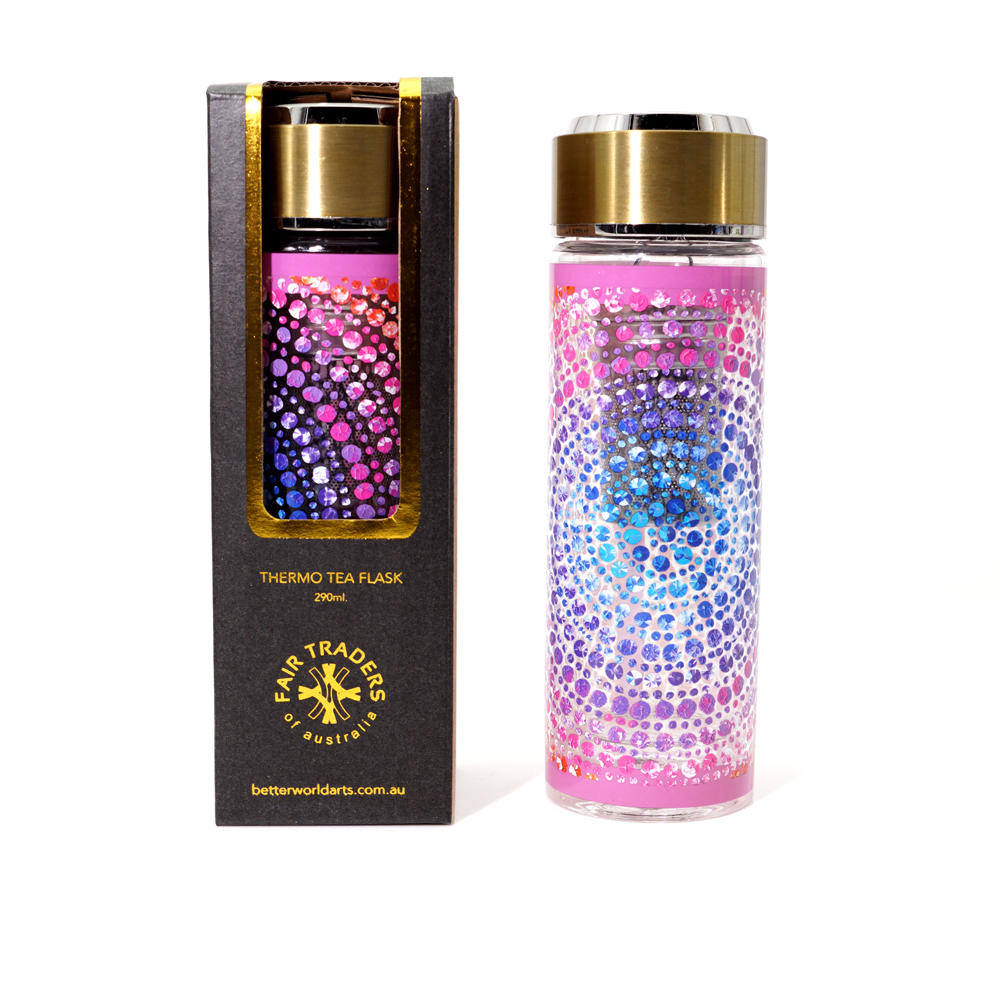 Thermo Tea Flask- 290ml - D: 6.5cm, H: 21cm -OWI711