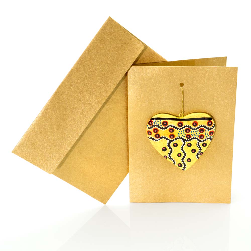 Heart Card- 17.5x12.5cm-RSA950