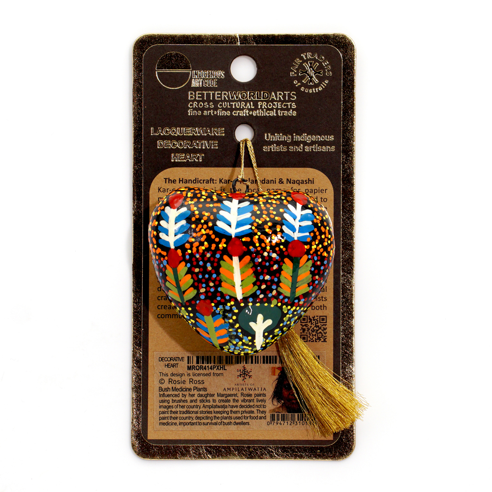 Decorative Heart 7.6cm -ROR414