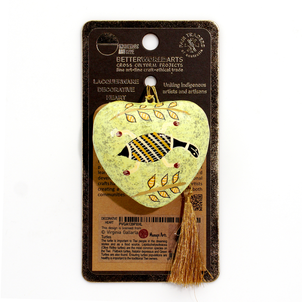 Decorative Heart 7.6cm -VGA139