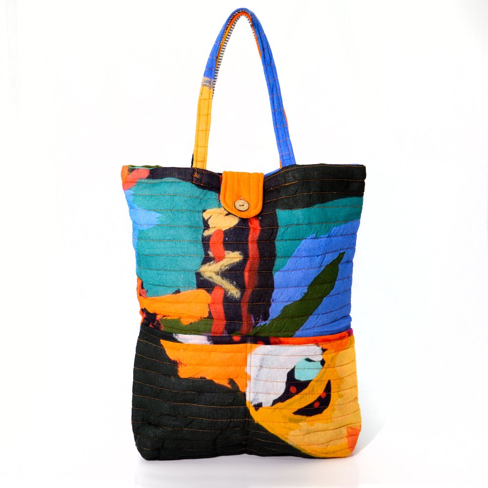 Quilted Baby Bag 14x20 cm-KBA697
