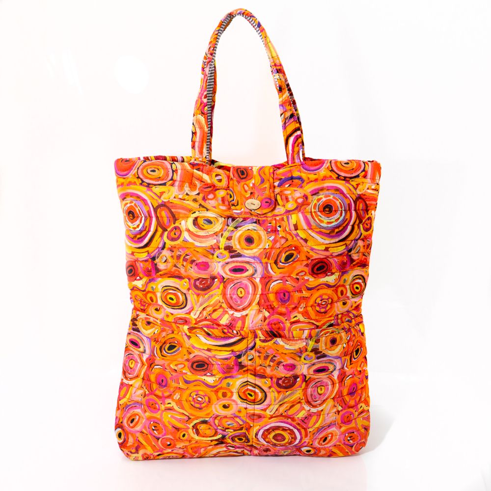 Quilted Baby Bag 14x20 cm-CVA714
