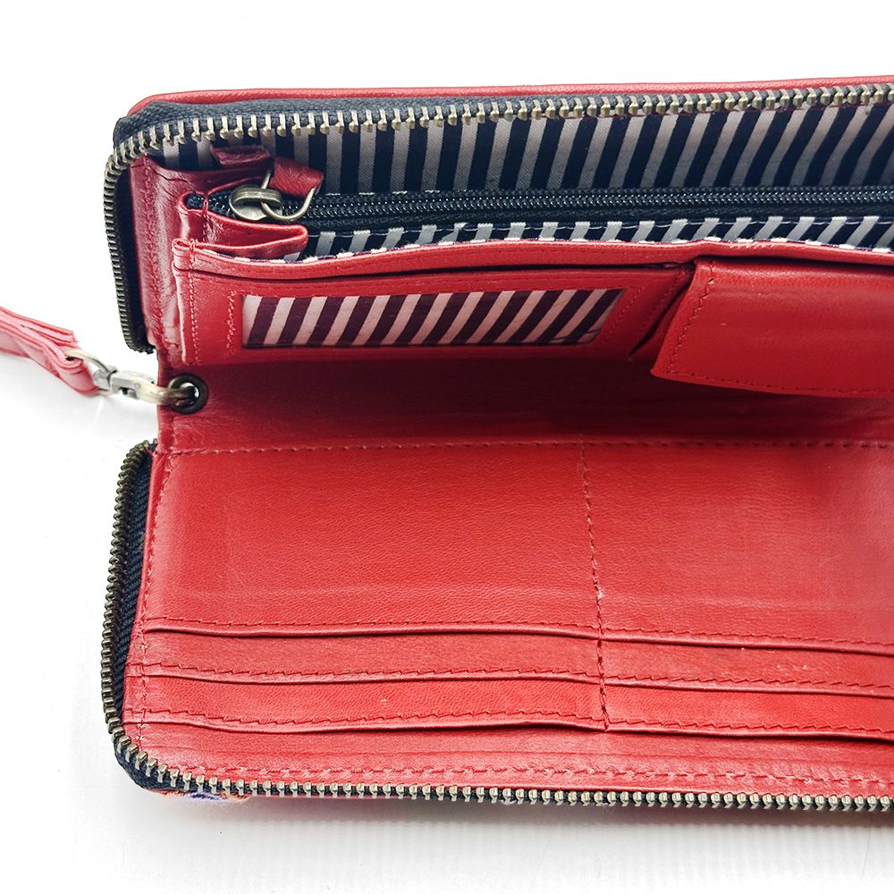 Embroidered Ladies Purse - 19.5x10.5cm-DKU925