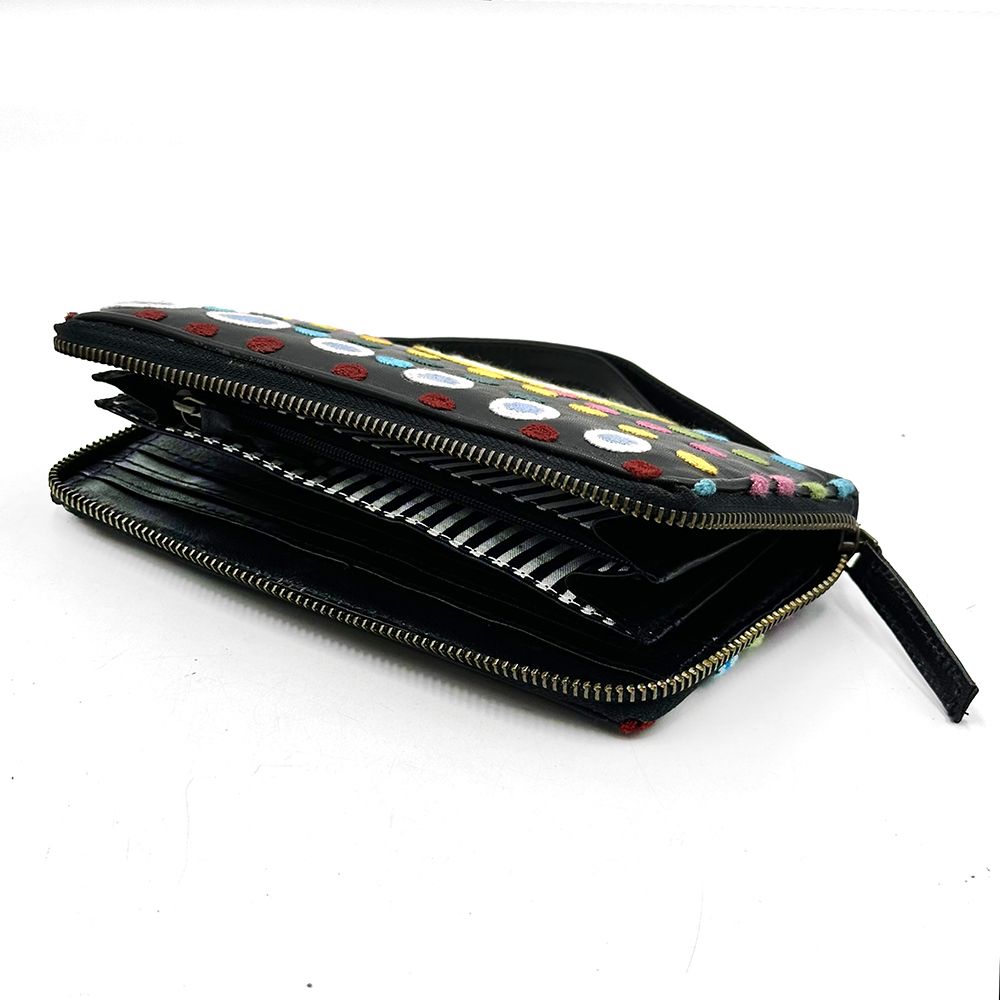 Embroidered Ladies Purse - 19.5x10.5cm-YHE736