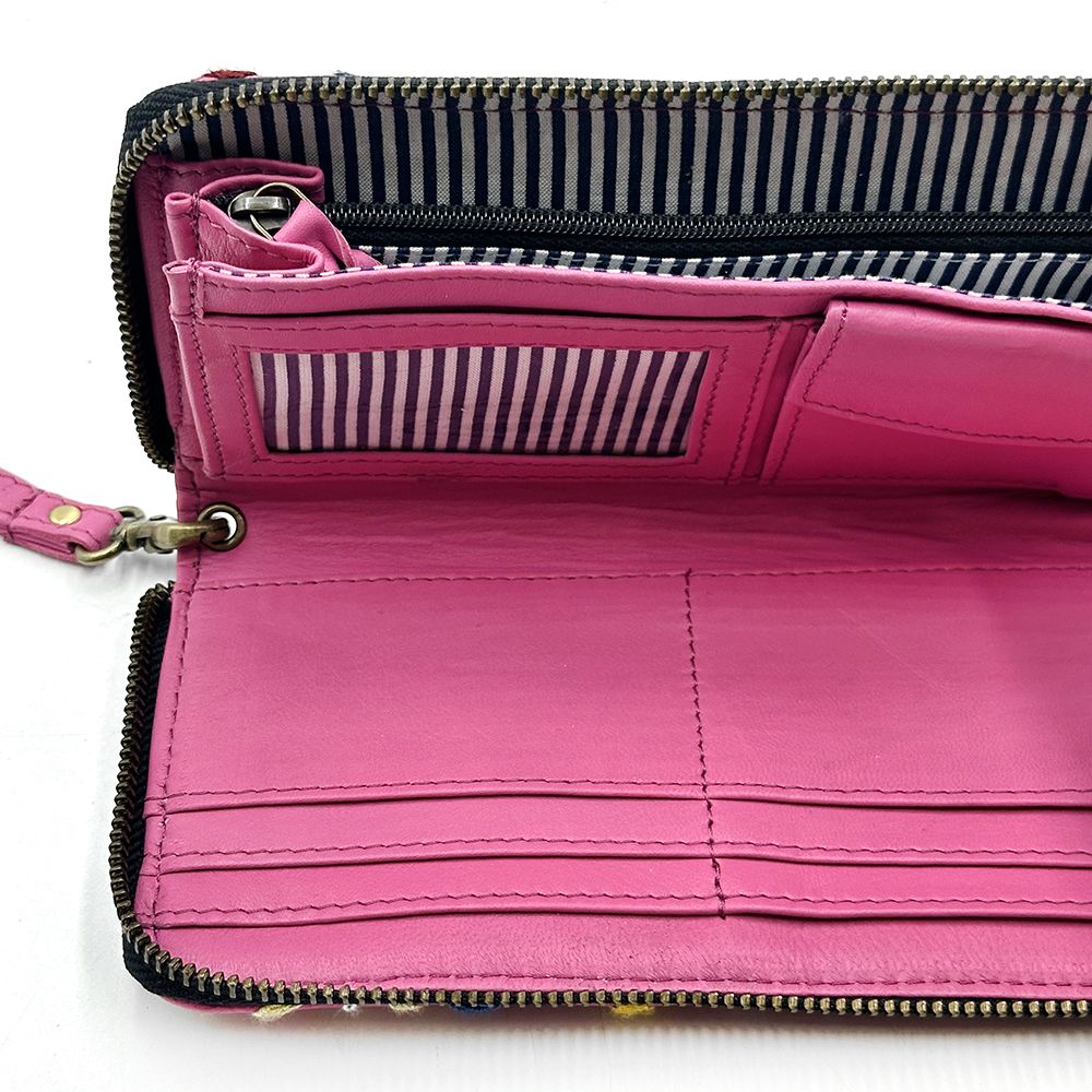 Embroidered Ladies Purse - 19.5x10.5cm-ROR417