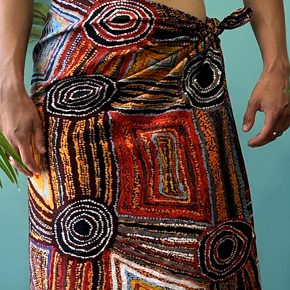 Sarong Organic Cotton - 200x115cm-MAB665
