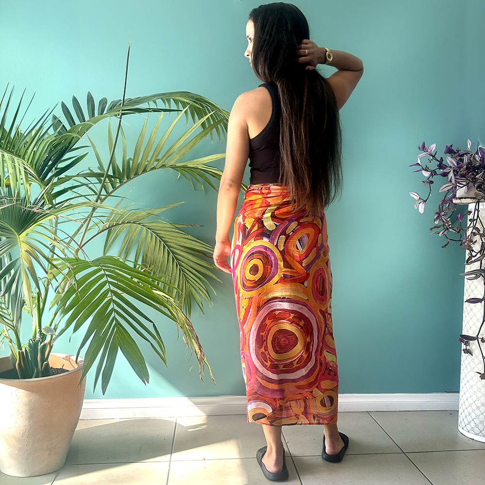 Sarong Organic Cotton - 200x115cm-CVA714