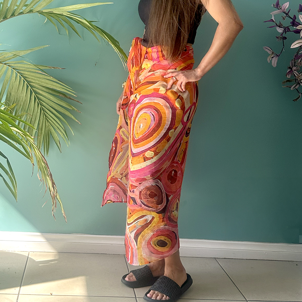 Sarong Organic Cotton - 200x115cm-CVA714
