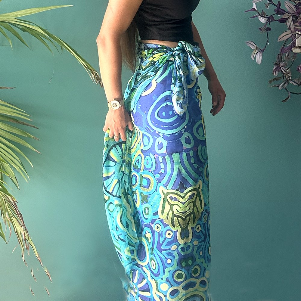 Sarong Organic Cotton - 200x115cm-CVA748